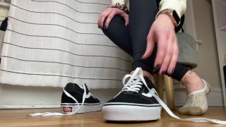 Sizetensolemates () - black vans sweaty peds joi jerk off while i show off my new sneakers and socks 30-11-2020-4