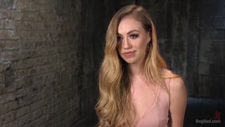 online porn video 32 unexpected fisting Young Blonde Babe is Devastated in Brutal Bondage and Made to Cum, vaginal penetration on tattoo-1