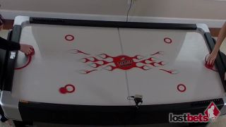 Lost bets productions - Strip Air Hockey with Madison and Paige-5