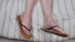 TheTinyFeetTreat - Home for the Summer Series - Stepsister Strip and Flip Flop -  (FullHD 2024) New Porn-9