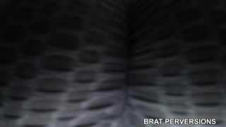 Porn online Brat Perversions – Facesitting POV Round Ass in Tight Yoga Pants-0
