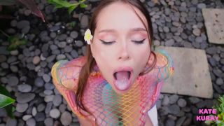 online xxx video 11 Katekuray - Beautiful and gentle blowjob  on femdom porn hot amateur teen-9