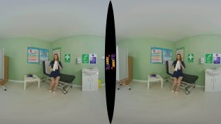  British Redhead Nurse Does Amazing Virtual Reality Striptease-0