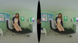  British Redhead Nurse Does Amazing Virtual Reality Striptease-5