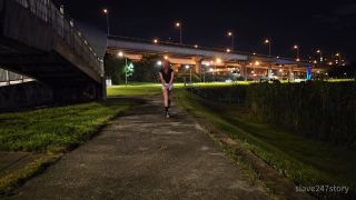 xxx video clip 32 slave247story - Young Ponygirl Practicing Walking Outdoors - UltraHD 2160p on femdom porn gay bdsm tied up-7