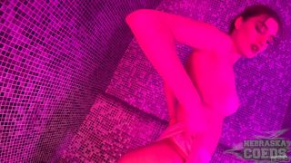 Mary Moon - Mary Moon Touching And Showing Her 18yo Pink And Fresh Pussy In Th.-1