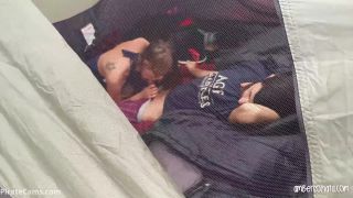 ManyVids Webcams Video Girl Amber Sonata – Caught Fucking Hard In Friends Tent Webcam!-3