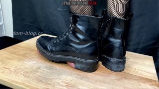Miss Luxmi in Video - Ball Smashing Boots Close Up Downlo...-0