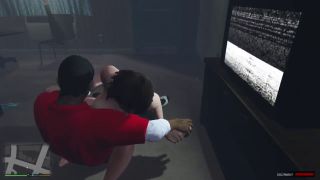 GTAHub - GTA Cheating wife: MILF Amanda Cheating Husband with 2 BBC on Motel Room Free Porn-7