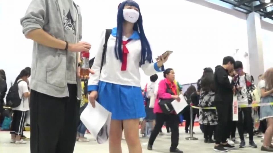  China - Taiwan Cosplay event Secret upside-down - chinataiwan4, voyeur on voyeur
