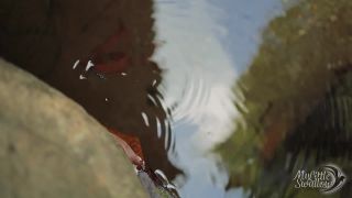 Sex In The Nature. I Found Her Swimming In Waterfall And Fuck. Cim ArtPorn 1080p-0