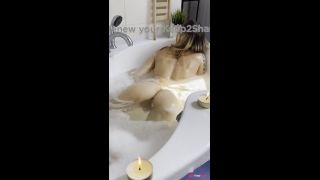 Cute Girl Home Alone in the Bath  Join Me-6