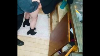 Bigjoefuckalot,Mysticbabe8 - Hot babe seduced the plumber while he is bussy fixing the pipes she worked on his piipe...-2