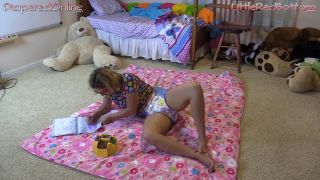 Diaperedonline2Red Red Coloring on Floor-7