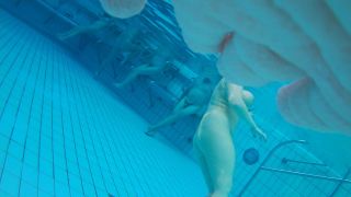 xxx video clip 11 Underwater voyeur in sauna pool - locker - voyeur -2