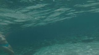 Young Couple Gets Caught Fucking In The Water  Amateur Public Beach-8
