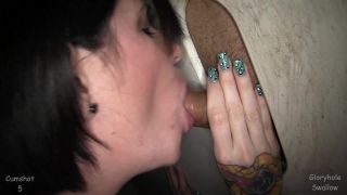 Gloryhole Swallow - Kathryns Nd Glory Hole Visit - Cum swallow-8