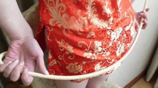 Free Porn Spank Video | [hotspanker.com] M048 - Caning Chinese Girl Yoyo in Kimono-9