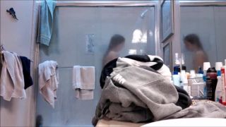 adult video 15 Nice brunete teen with hairy pussy taking a shower. hidden cam - nice - webcam my slave femdom-8