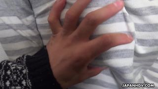 Sara Saijo - Sara Saijo comes to visit and old friend who titty fucks her - Asian-5