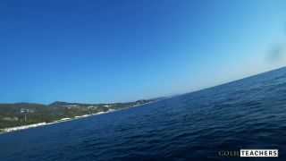 Sex With A Girl In The Middle Of The Sea On A Surfboard (Big Tits porn) GoldTeachers-9