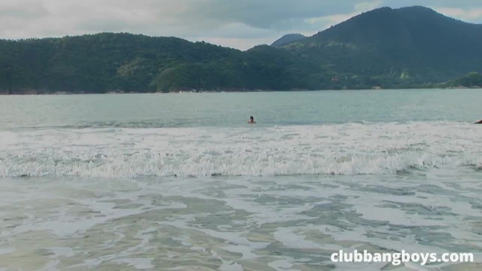 Bareback fucking on the beach Gay!