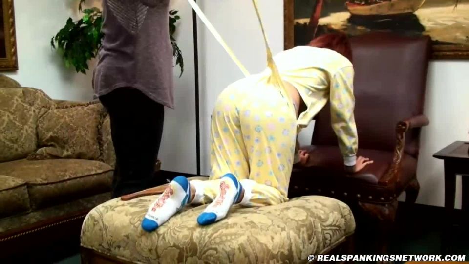 adult video 38 RealSpankings – Kiki: Strapped Home for Inappropriate Attire on fetish porn kyle chaos fetish