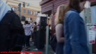 porn clip 32 Folsom Street Fair Public CBT - Lightpost FemDom Ballbusting Humiliation on bdsm porn femdom bi slave-0