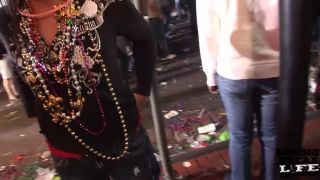 Girls Flashing on Bourbon Street Tattoo!-7