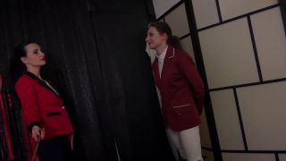 FEMDOMFOTO (German) - Miss Ilara - Brutally Thrashed By 2 Riding Mistresses.-1