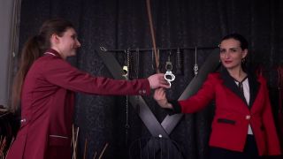 FEMDOMFOTO (German) - Miss Ilara - Brutally Thrashed By 2 Riding Mistresses.-4