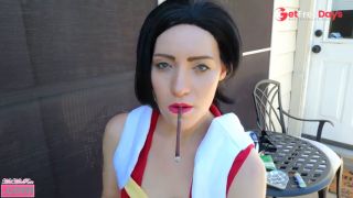 Momo Yaoyorozu Superhero Smoking JOI-3