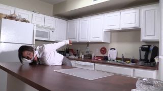 online xxx clip 4 lady barbara fetish Home invaded and tied up in her kitchen, bondage on femdom porn-1