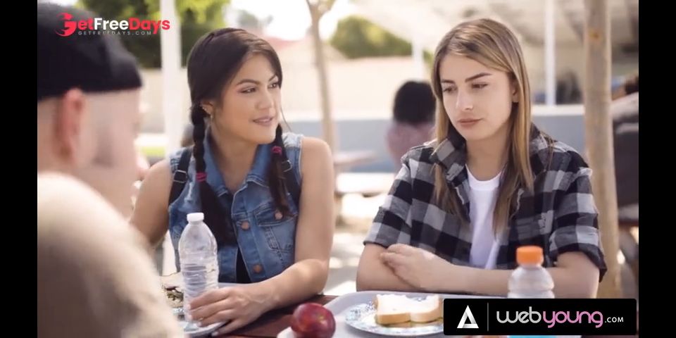 Conflicted Teen Kristen Scott Discovers Her Sexuality with Bestie Kendra Spade