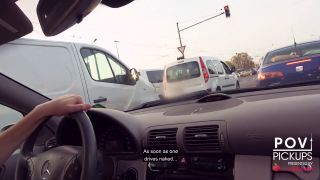 GERMAN BABE Drives NAKED In RUSH HOUR To FUCK DATE! Claudia Swea Dates6.-3