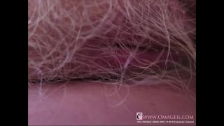 Omageil real granny  sy closeup video-4