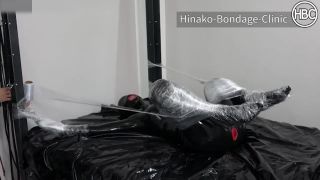 free online video 44 Latex Sex Doll Hinako Gets Tied and Teased with Dildo on femdom porn lesbian panty fetish-4