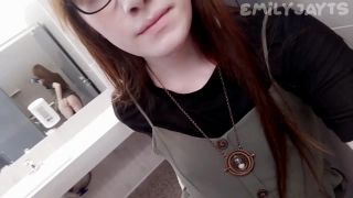 emilyjayts – Public Sissy Has Fun at Work Snap Comp - (Shemale porn)-1