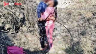 [GetFreeDays.com] Indian Desi inocent School Girl Wet Pussy outdoor jungle Sex Porn Clip March 2023-1