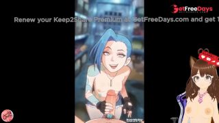 [GetFreeDays.com] Jinx stops me from cumming on her tits with a device League of legends animation - Jazziuu Sex Stream February 2023-8