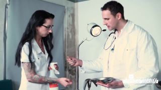 3051 Naughty nurse punished and rough fucked by a perv doctor Spanking-9