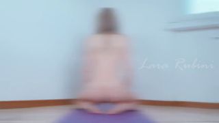 Naked Yoga Instructor Stretches her Naked Body and Pussy-6