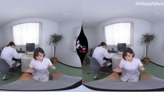 Satomi Ishihara Helping You Donate Sperm POV VR Porn DeepFake-2