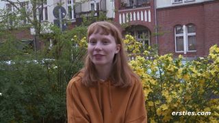 Ersties Cute Norwegian Model Masturbates With A Glass Dildo.-1