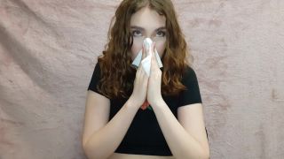 Pt 2WetSchoolGirl - Loud Nose Honking With Red Lips-8