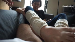 free porn video 7 Teasing Toering Toejob From MILF In Legwarmers | cum for me | feet porn desi foot fetish-6