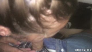 blowjob glasses porn MaryVincXXX in 008 Teen makes a Public Blowjob in the Train, maryvincxxx on teen-2