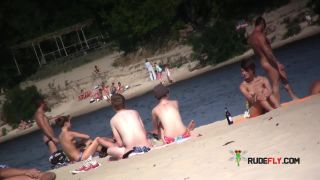 Everyone is staring at these gorgeous naturist teens  5-3