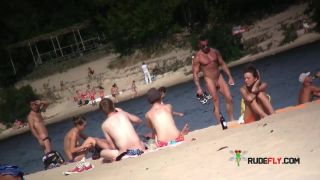 Everyone is staring at these gorgeous naturist teens  5-5