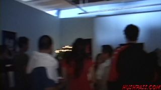 Jenny And Friends Tear It Up At The PzY Frat Party.-0